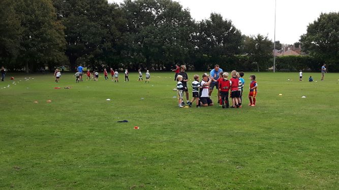 Minis Training - 16th September 2018 - Ash Rugby Club Gallery
