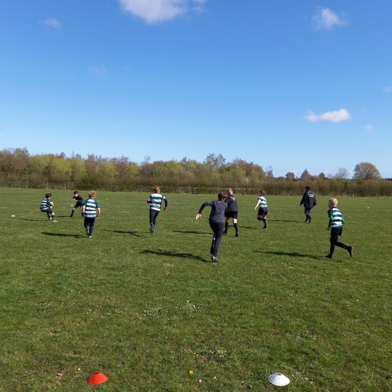 The First One Back! Minis and Juniors Training - 11th April 2021 - Ash Rugby Club Gallery