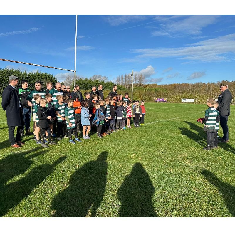 Ash Rugby Club Holds Moving Remembrance Sunday Service Led by Club ...